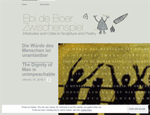 Tablet Screenshot of ebideboer.com
